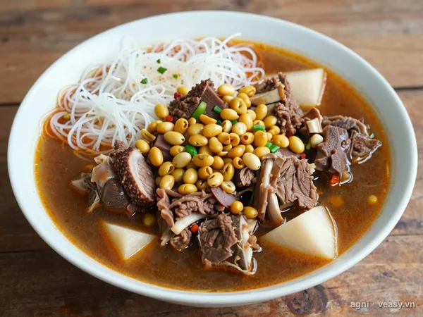 Lẩu đuôi bò (ảnh minh hoạ do AI tạo)