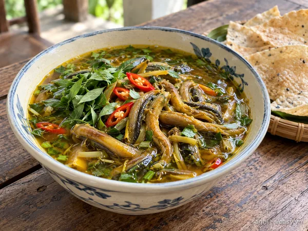 Súp lươn (ảnh minh hoạ do AI tạo)