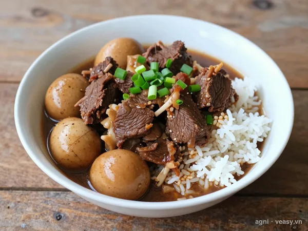 Thịt bò kho tàu (ảnh minh hoạ do AI tạo)